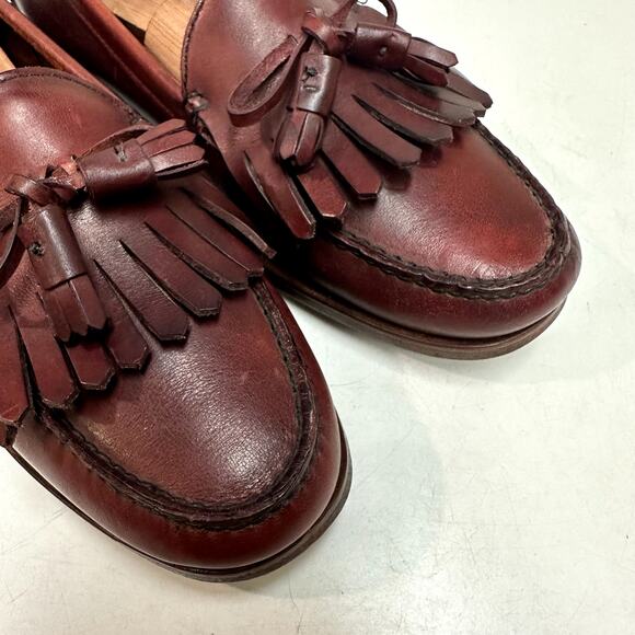 Rancourt & Co. x Polo Ralph Lauren Tassel Loafer Kiltie Bench Made in USA 12 - Picture 7 of 12